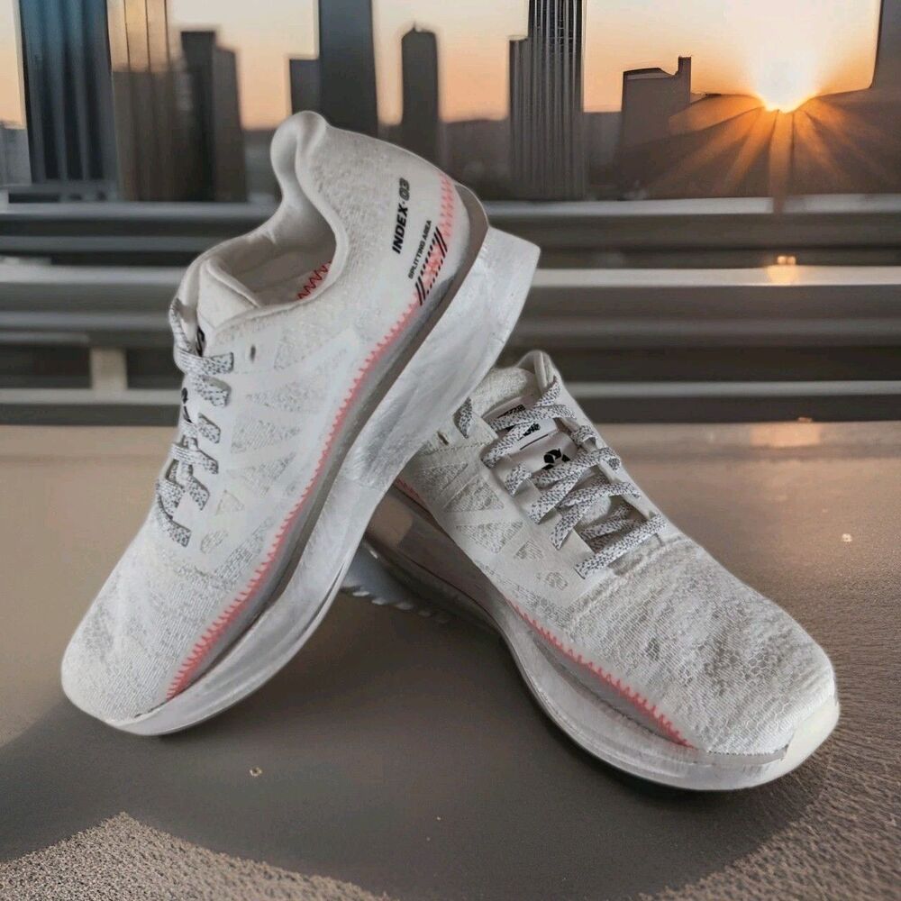 Salomon Index.03 Road Running Sneaker Men's 9, White (L47377200) Unisex Runner